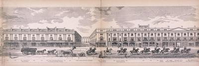 Panorama of London, 1849-George C Leighton-Framed Premium Giclee Print