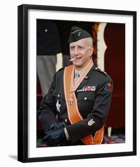 George C. Scott - Patton-null-Framed Photo