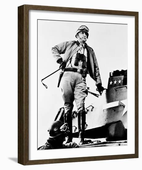 George C. Scott - Patton-null-Framed Photo