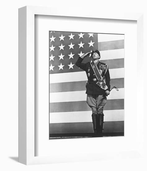 George C. Scott - Patton-null-Framed Photo