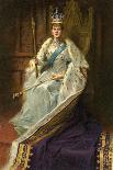 Mary of Teck, Queen Consort of George V of the United Kingdom, 1911-George C Wilmshurst-Framed Stretched Canvas