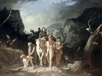 Daniel Boone Escorting Pioneers, c.1775-George Caleb Bingham-Giclee Print