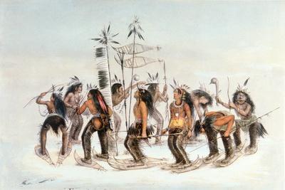 Chippewa Snowshoe Dance, C.1835