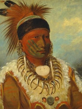 The White Cloud, Head Chief of the Iowas, 1844-45