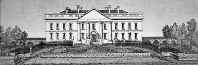 The White House in 1820