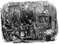 Charles Dickens 's 'The Old Curiosity Shop'-George Cattermole-Framed Giclee Print