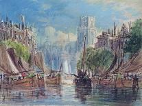 View of Rotterdam-George Chambers-Giclee Print