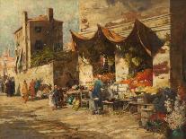A Venetian Fruit Stall, 1896-George Charles Haite-Framed Giclee Print