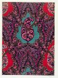 Fabric Design for Paisley Shawls, c.1871-George Charles Haite-Stretched Canvas