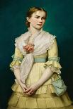 Portrait of a Young Girl, 1881-George Chickering Munzig-Framed Stretched Canvas
