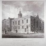 South-East View of St John's Chapel, Bedford Row, Holborn, London, 1832-George Childs-Giclee Print