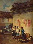 Chinese Landscape with Bridge-George Chinnery-Giclee Print