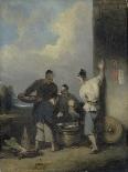 'How Qua, Head of the Hong Merchants in Canton', c1830-George Chinnery-Giclee Print