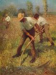 'Tying the Sheaves', 1902, (1923)-George Clausen-Giclee Print