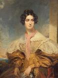 Portrait of Lady Georgiana Clinton-George Clint-Giclee Print