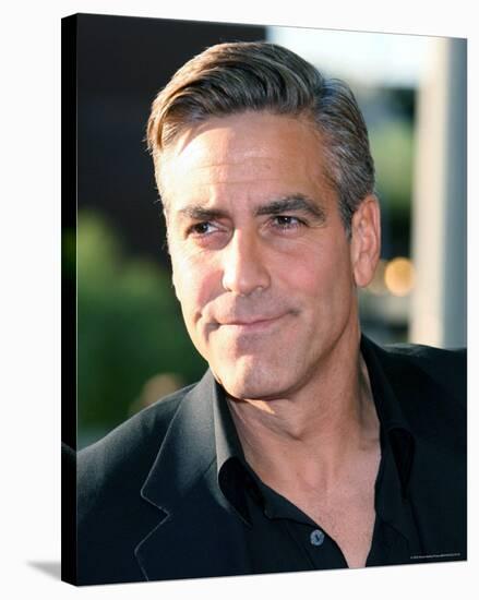 George Clooney-null-Stretched Canvas