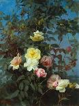 Bouquet of Flowers in a Glass Vase-George Cochran Lambdin-Giclee Print