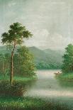 Boat on the River, 1801-George Cole-Giclee Print