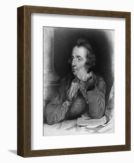 George Colman (Elder)-Sir Joshua Reynolds-Framed Art Print