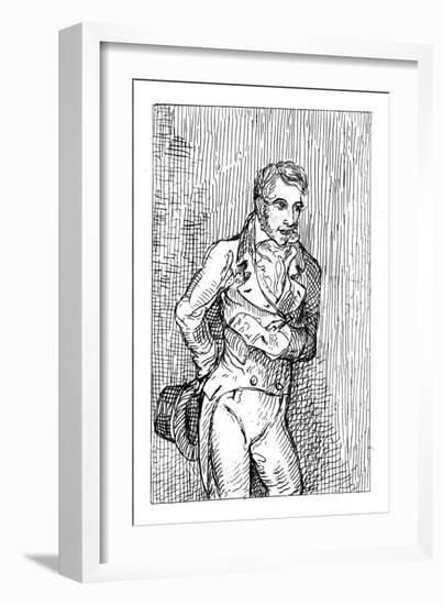 George Cruikshank (1792-187), English Caricaturist and Book Illustrator, 1811-George Cruikshank-Framed Giclee Print