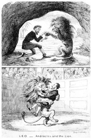 Leo - Androcles and the Lion, 19th Century