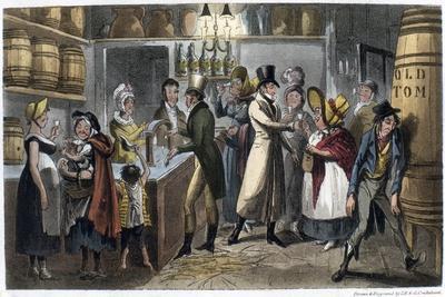 London: Bar Room, 1821