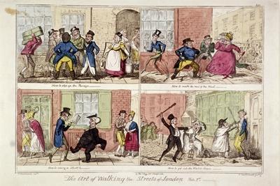 Walking the Streets of London, 1818