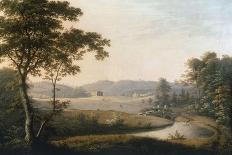 Landscape with View of Richmond Castle-George Cuitt-Stretched Canvas