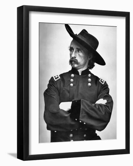 George Custer (1839-1876)-null-Framed Photographic Print