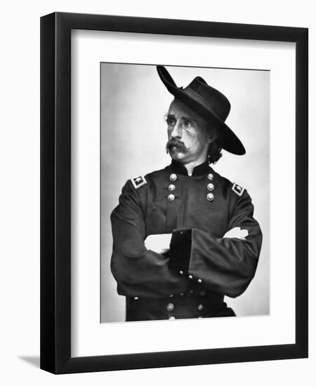 George Custer (1839-1876)-null-Framed Photographic Print