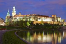 Krakow City in Poland, Central Europe-George D.-Framed Stretched Canvas