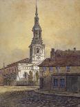 St Leonard's Church, Shoreditch, London, C1815-George Dance-Giclee Print