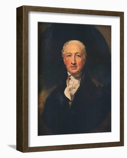 George Dance the Younger, (1741-1825), English Architect, Surveyor and a Portraitist, 1798-Thomas Lawrence-Framed Giclee Print