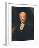 George Dance the Younger, (1741-1825), English Architect, Surveyor and a Portraitist, 1798-Thomas Lawrence-Framed Giclee Print