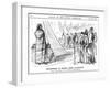 George Du Maurier Cartoon from Punch Illustrating Darwinism, 1887-George Du Maurier-Framed Giclee Print