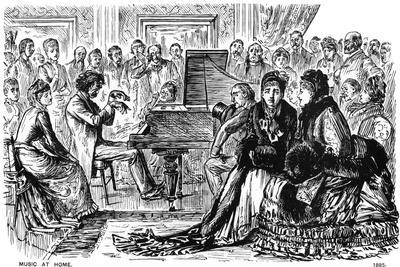 Music at Home, 1885