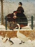 Frozen Out, 1866-George Dunlop Leslie-Giclee Print
