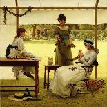 The Rose Queen-George Dunlop Leslie-Giclee Print