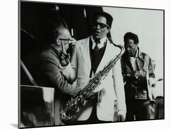 George Duvivier, Illinois Jacquet and Clark Terry at the Newport Jazz Festival, Middlesbrough, 1978-Denis Williams-Mounted Photographic Print