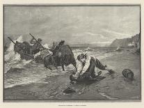 Smugglers Surprised, a Critical Moment-George Edward Robertson-Giclee Print