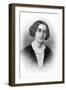 George Eliot, 19th Century English Novelist-Francois d'Albert Durade-Framed Giclee Print