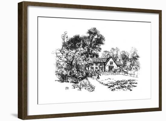 George Eliot, Birthplace-null-Framed Giclee Print