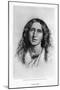 George Eliot, English Novelist, 19th Century-Frederic William Burton-Mounted Giclee Print