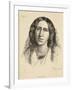 George Eliot-F.w. Burton-Framed Art Print