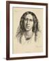 George Eliot-F.w. Burton-Framed Art Print