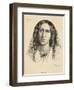 George Eliot-F.w. Burton-Framed Art Print