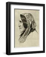 George Eliot.-T. Johnson-Framed Art Print