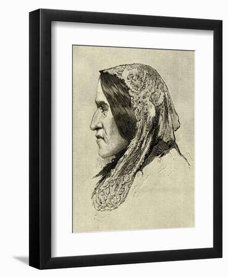 George Eliot.-T. Johnson-Framed Art Print