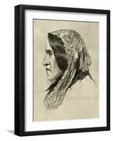 George Eliot.-T. Johnson-Framed Art Print