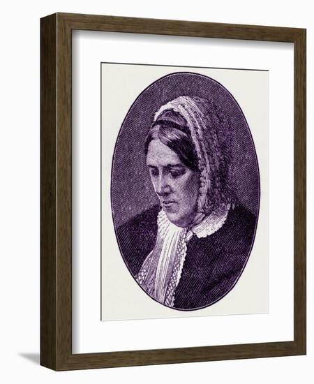 George Eliot-Frederick William Burton-Framed Giclee Print